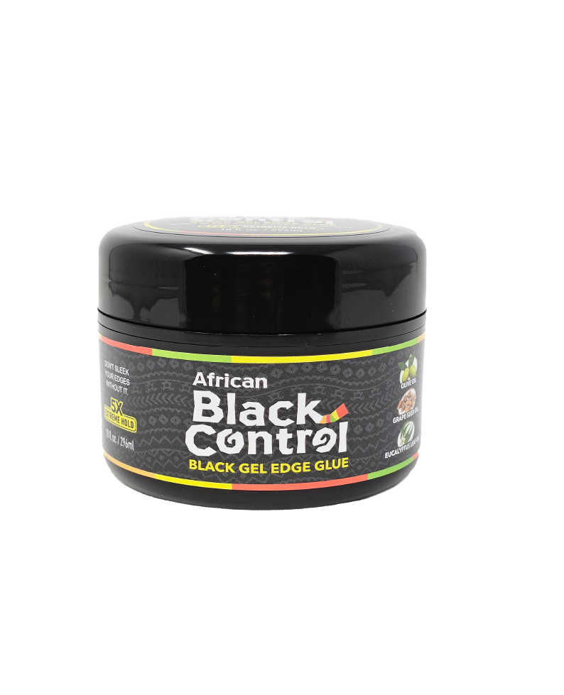 African Black Control Edge Glue 5X Extreme Hold