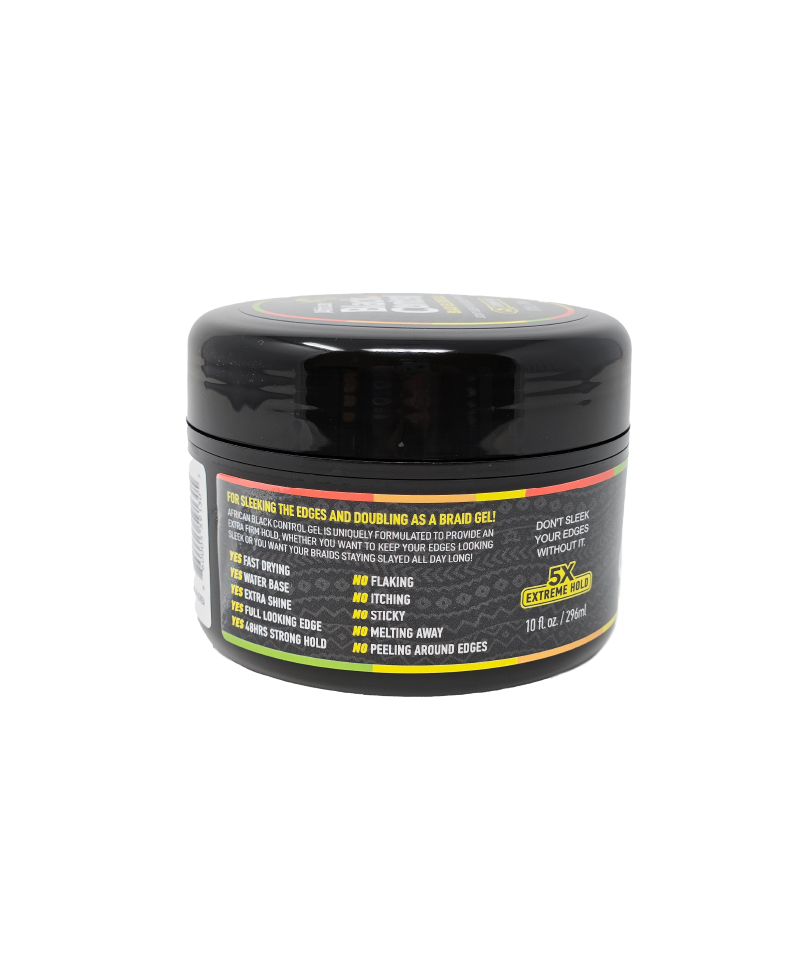 African Black Control Edge Glue 5X Extreme Hold