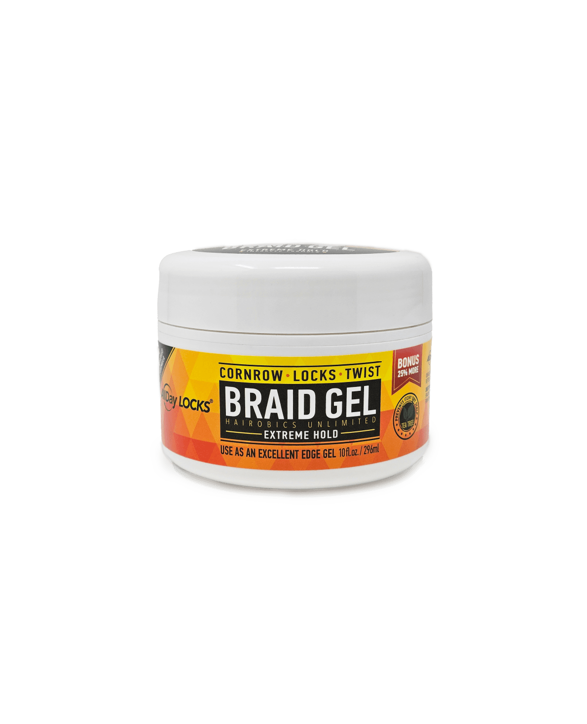 All Day Locks Braid Gel Extreme Hold - 10oz