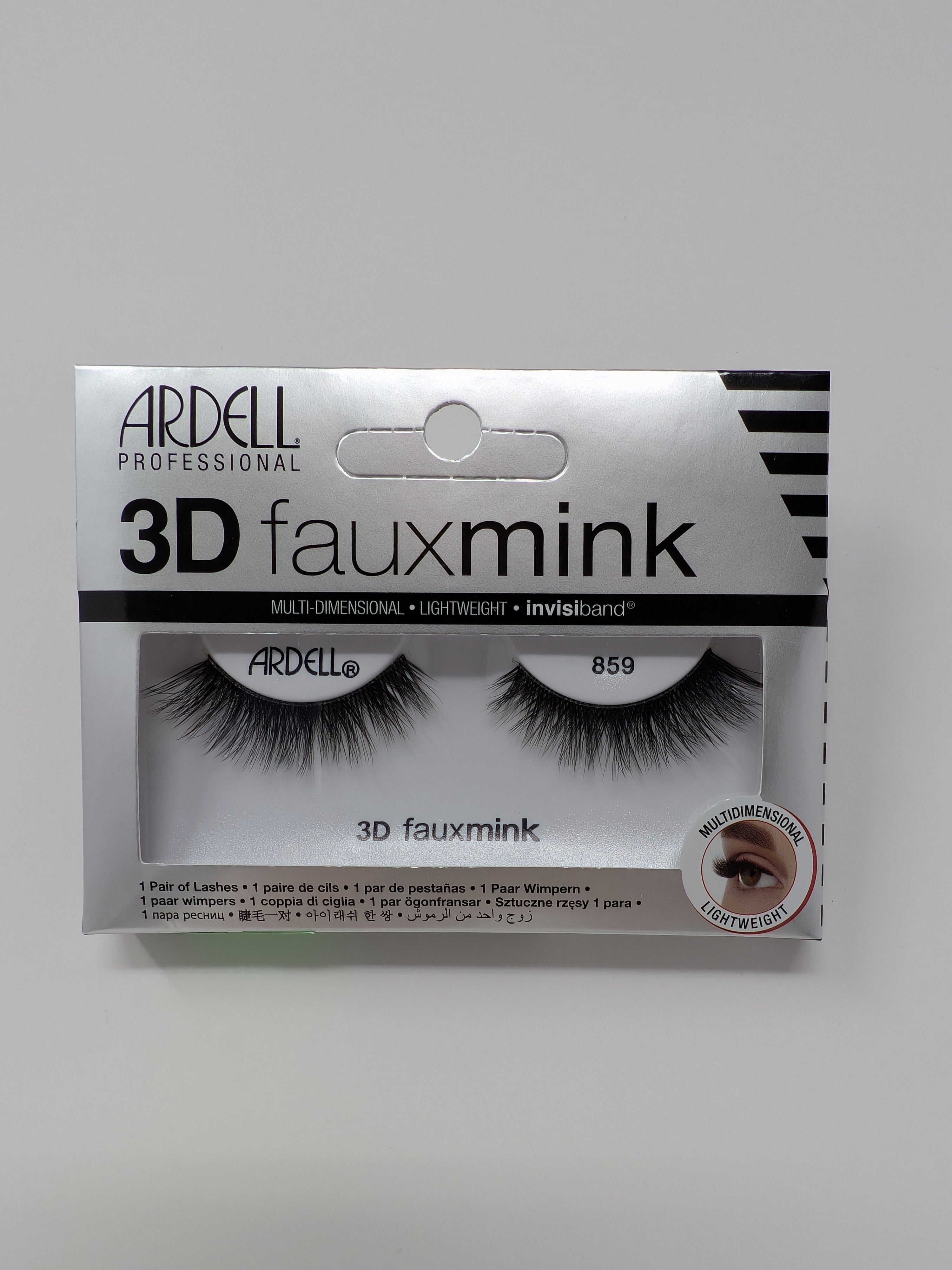 Ardell 3D Fauxmink 859 Lashes Invisiband