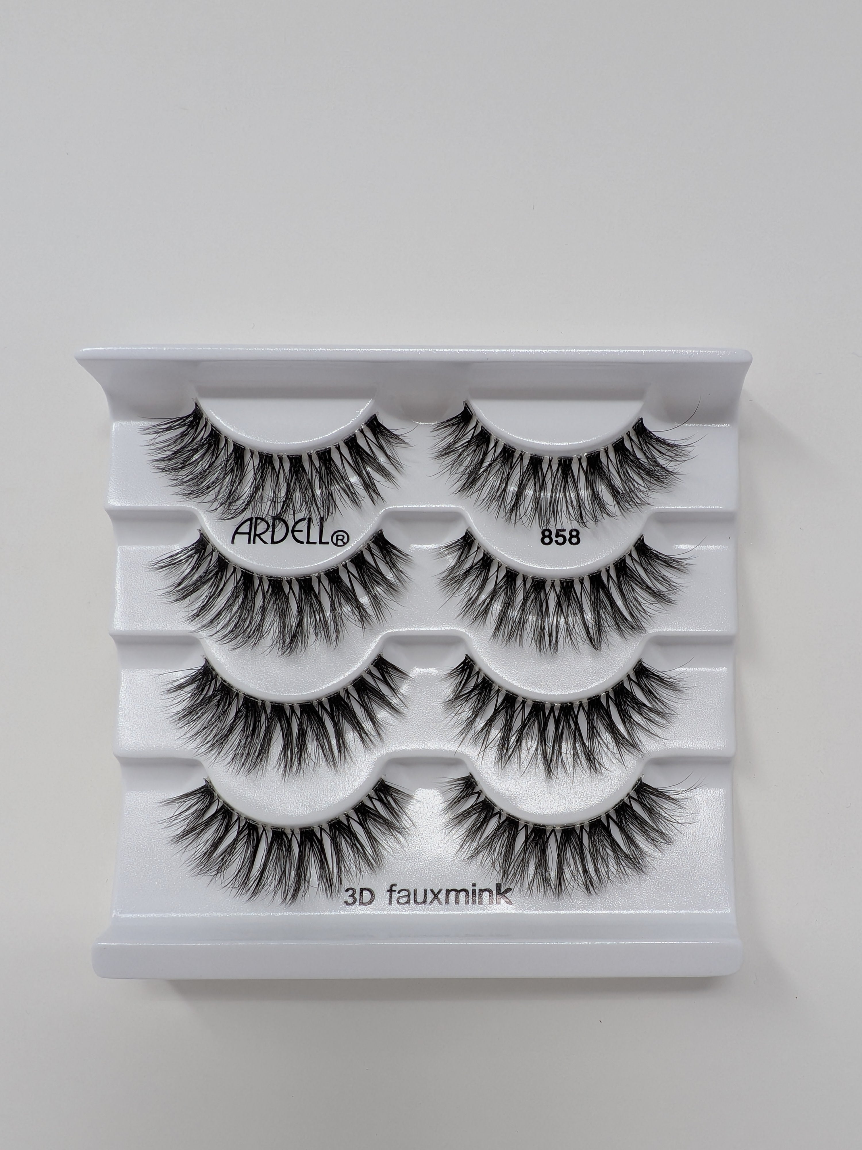 Ardell 3D Fauxmink 4-Pack 858 Lashes Invisiband