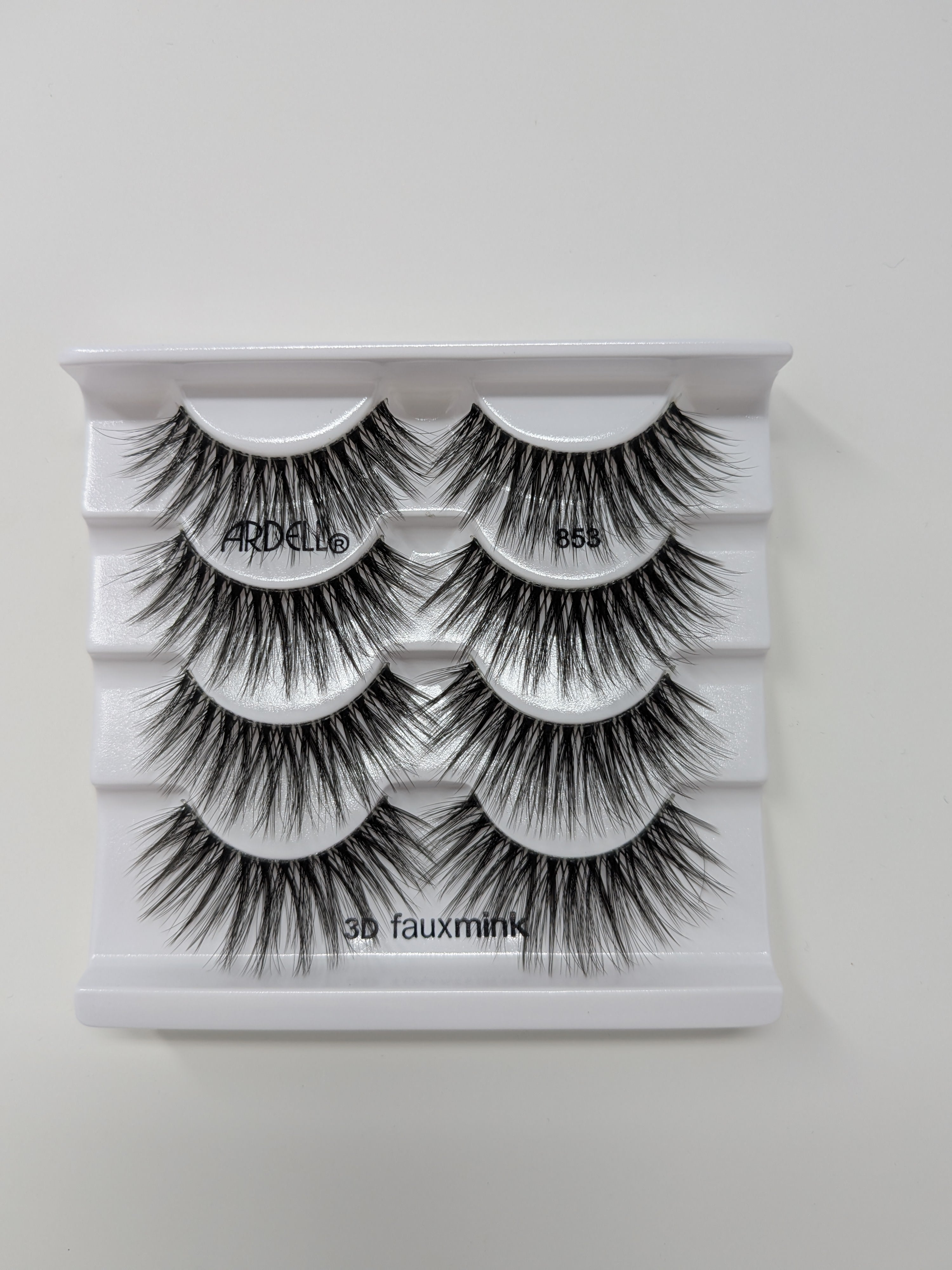 Ardell 3D Fauxmink 4-Pack 853 Lashes Invisiband