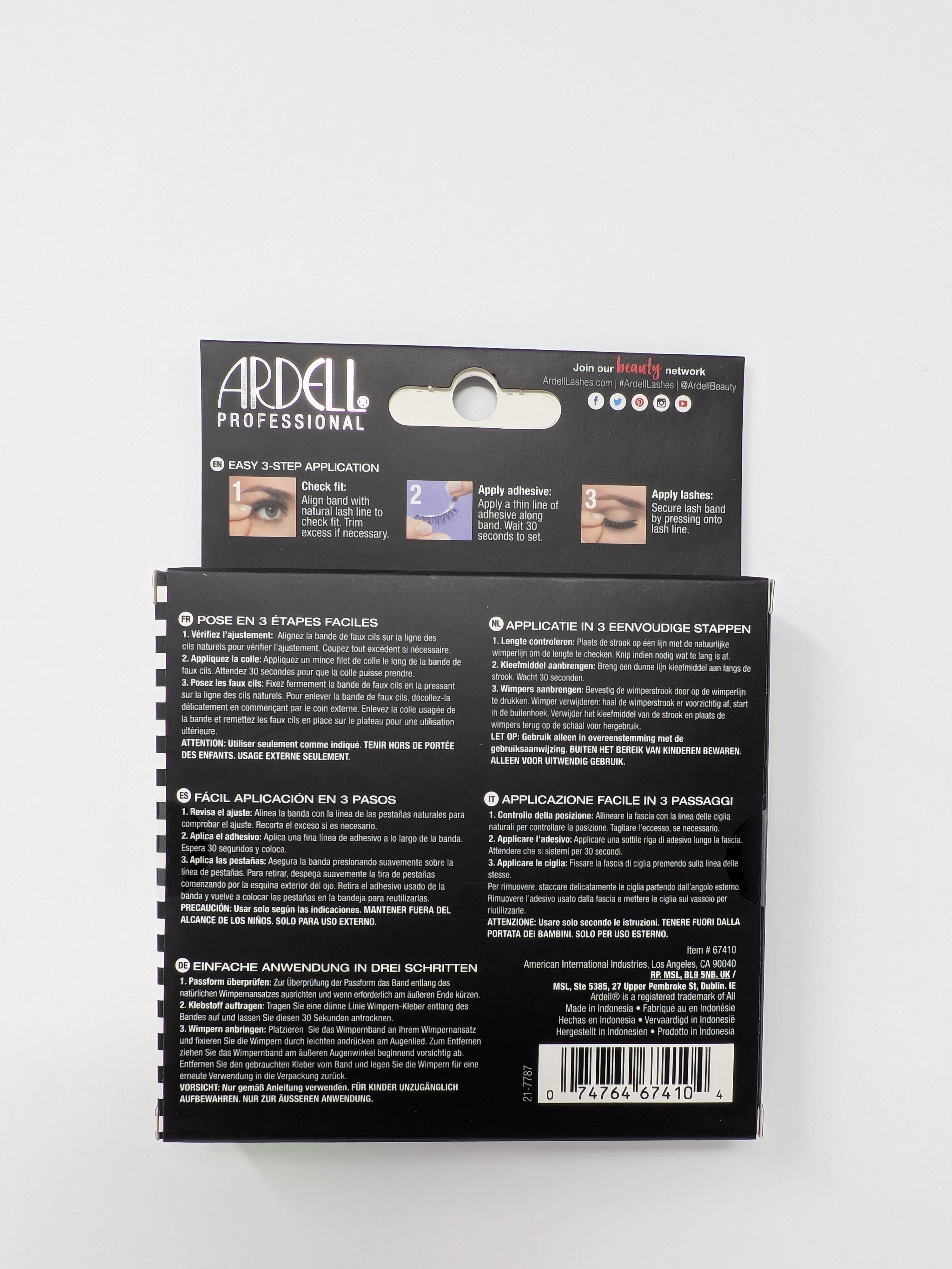 Ardell Fauxmink Lashes 811 Invisiband Multipack