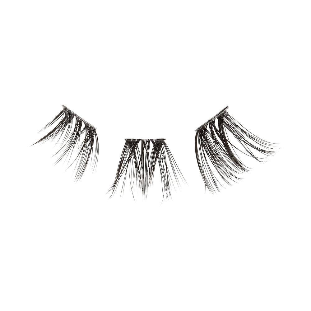 VLuxe Extended Faux Mink Clear Band Cluster Clean Blending Effect - VE07