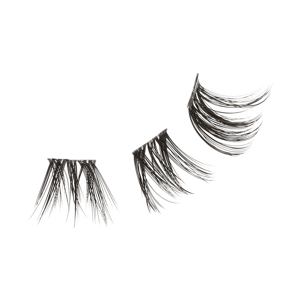 VLuxe Extended Faux Mink Clear Band Cluster Clean Blending Effect - VE07