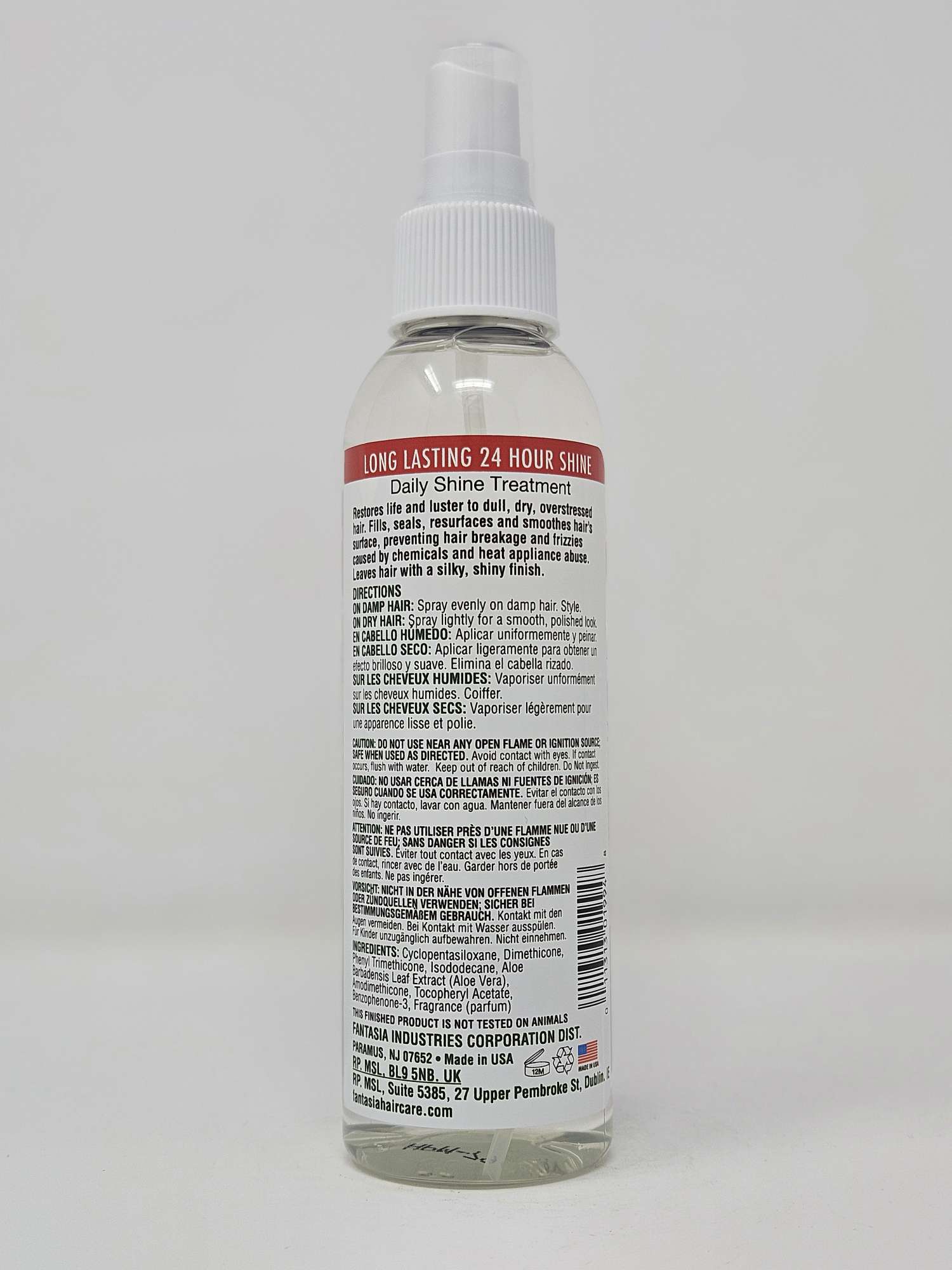 ic Fantasia Hair Polisher Mist with Moisture Enriched Aloe - 6oz