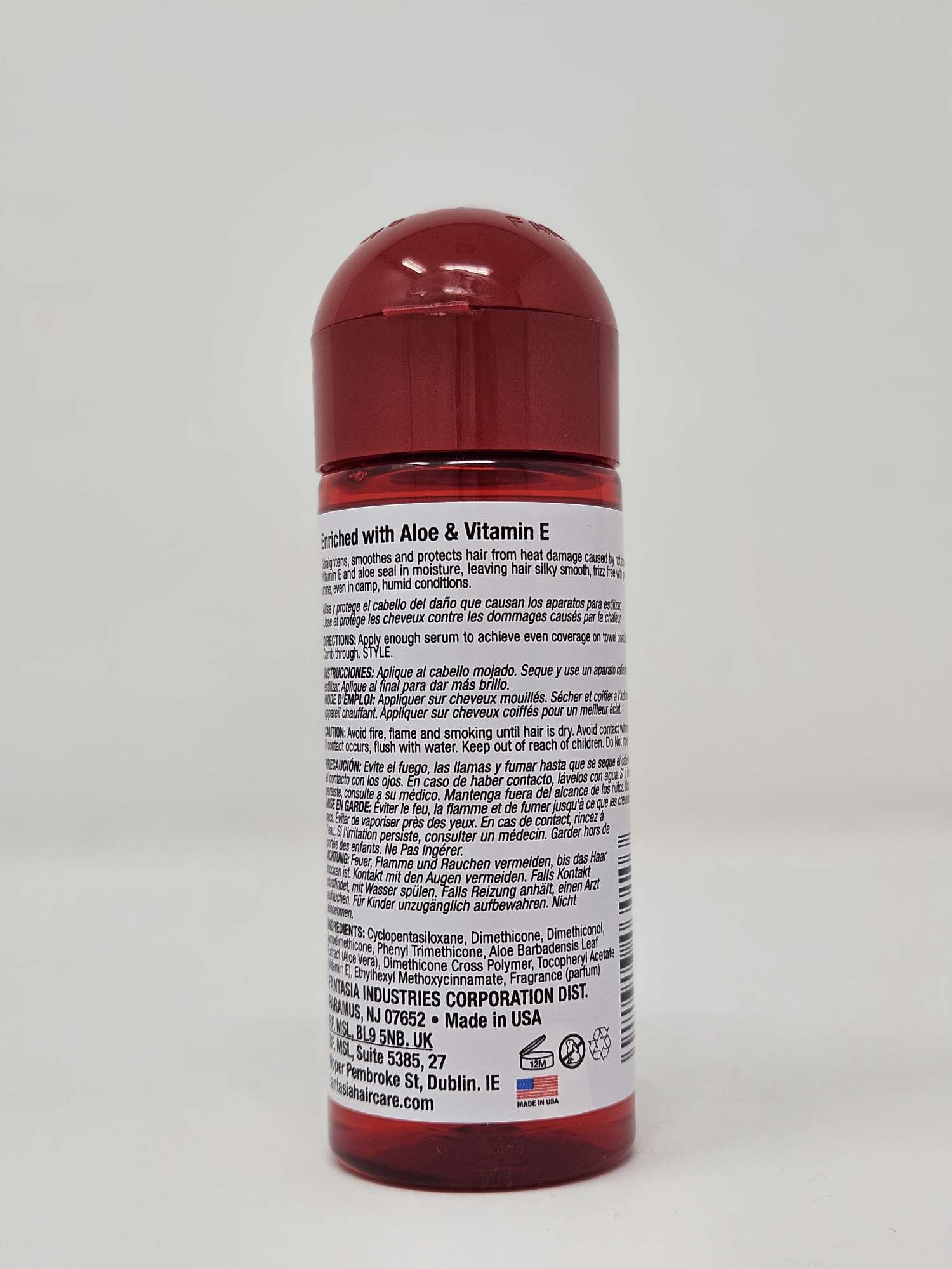 ic Fantasia Hair Polisher Heat Protector Straightening Serum