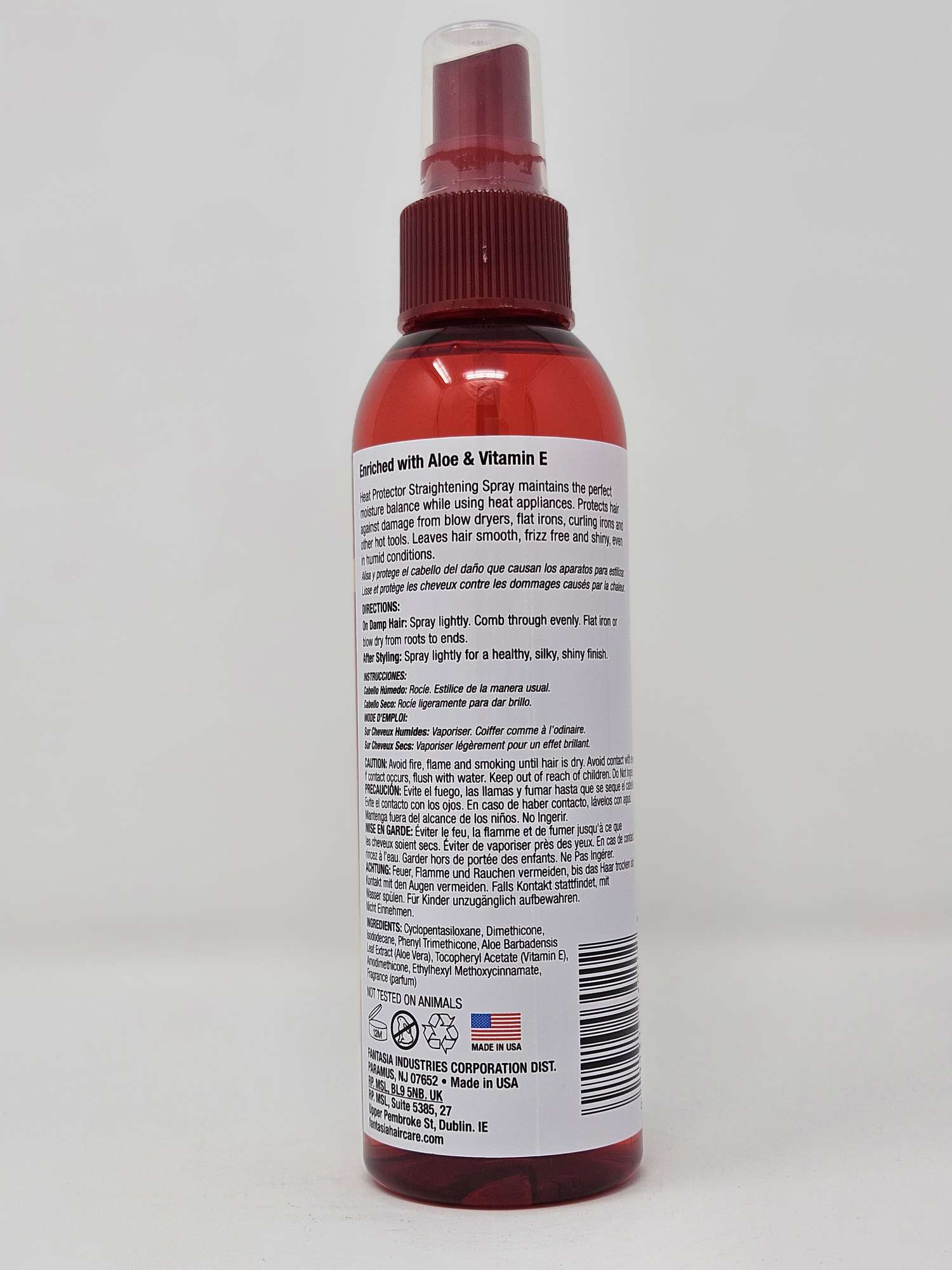 ic Fantasia Hair Polisher Heat Protector Straightening Spray