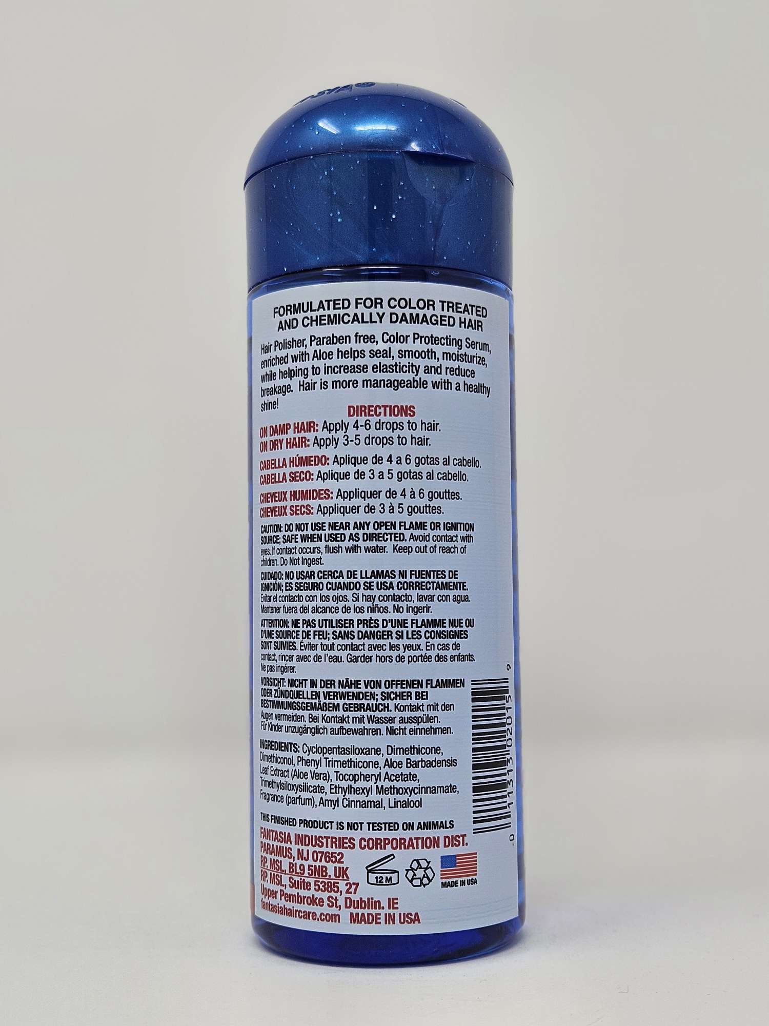ic Fantasia Hair Polisher for Color Treated and Chemically Damaged Hair - 6oz