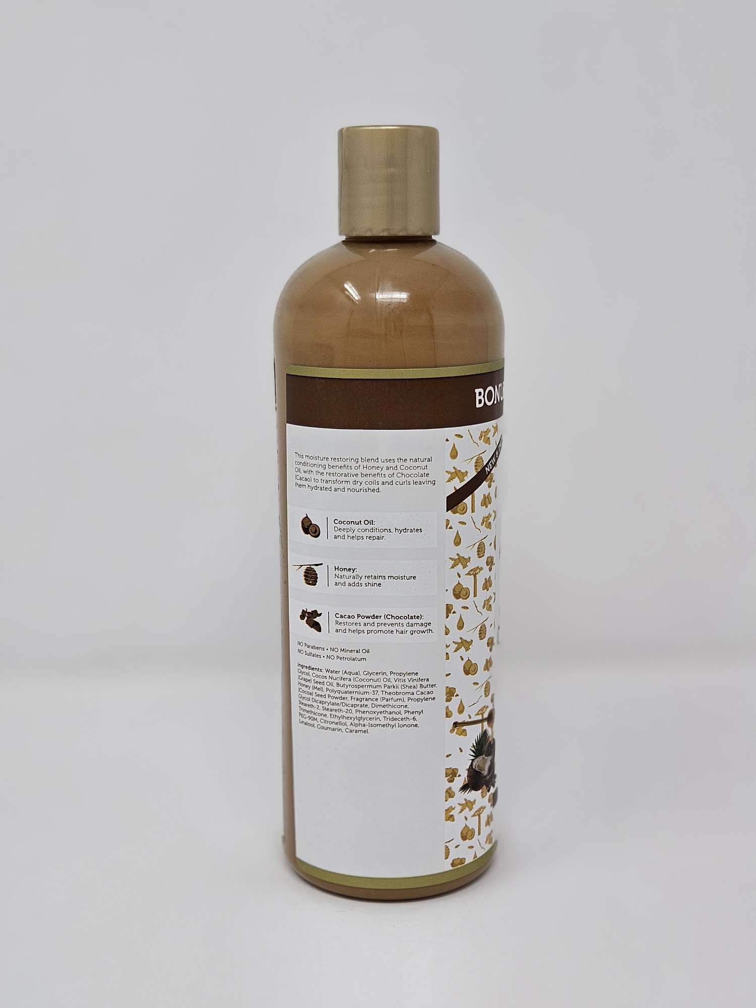 African Pride Moisture Miracle Honey, Chocolate & Coconut Oil Conditioner - 16oz