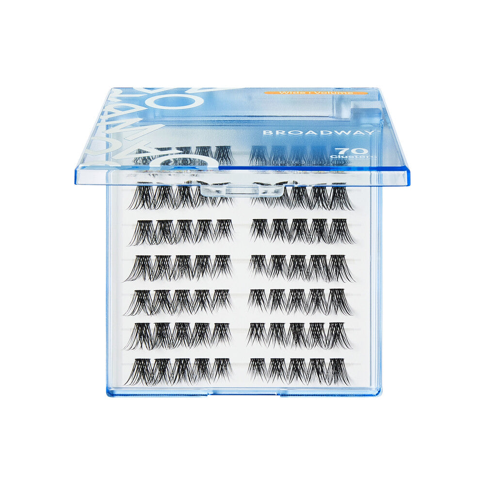 Broadway Volume DIY Cluster Full, Fluffy Lash Extensions - (DIY11 - DIY25)