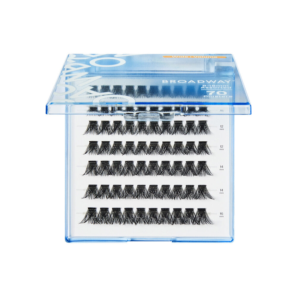 Broadway Volume DIY Cluster Full, Fluffy Lash Extensions - (DIY11 - DIY25)