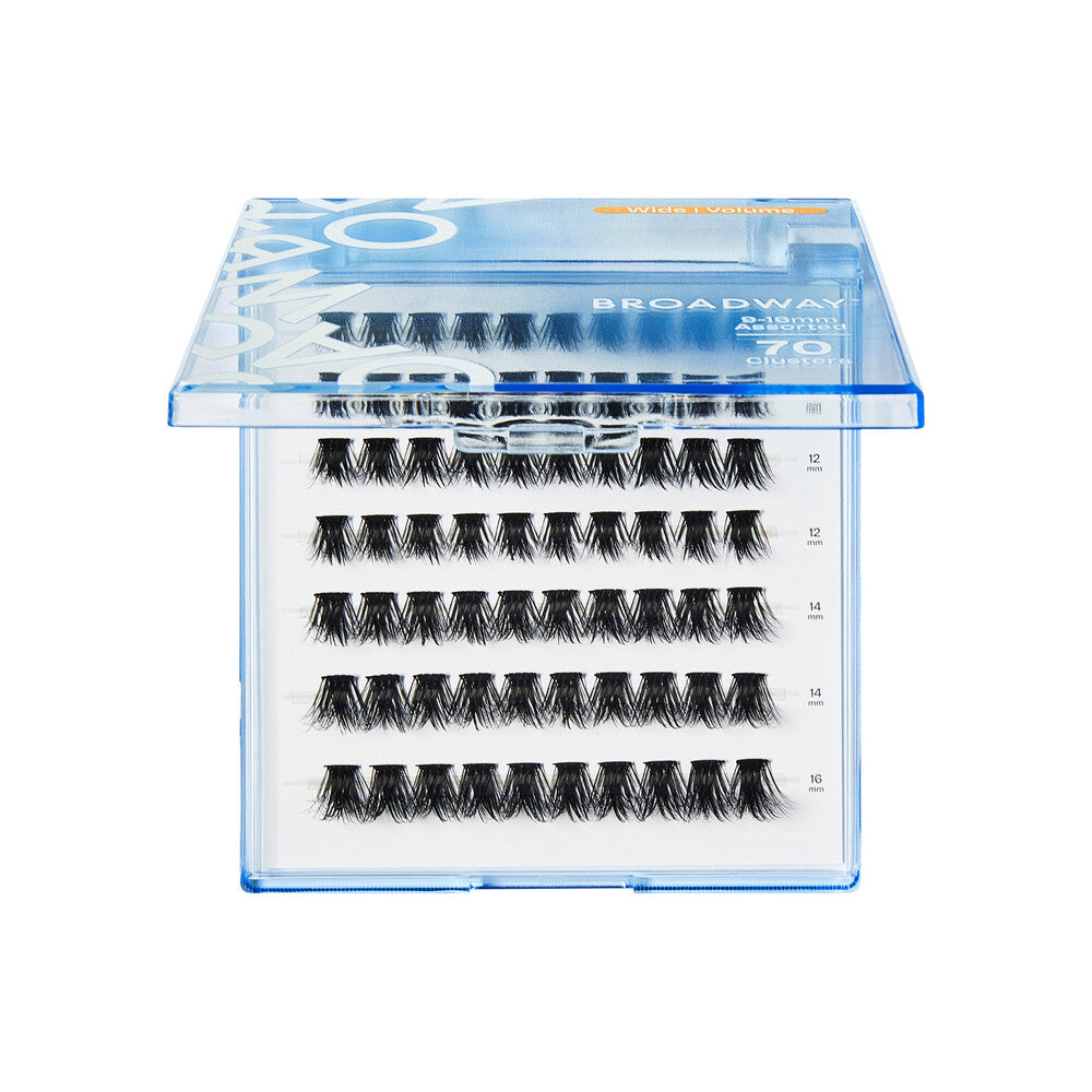 Broadway Volume DIY Cluster Full, Fluffy Lash Extensions - (DIY11 - DIY25)