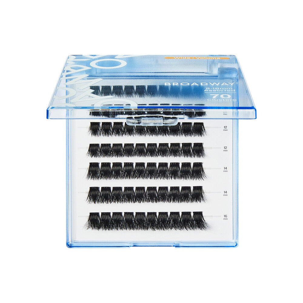 Broadway Volume DIY Cluster Full, Fluffy Lash Extensions - (DIY11 - DIY25)