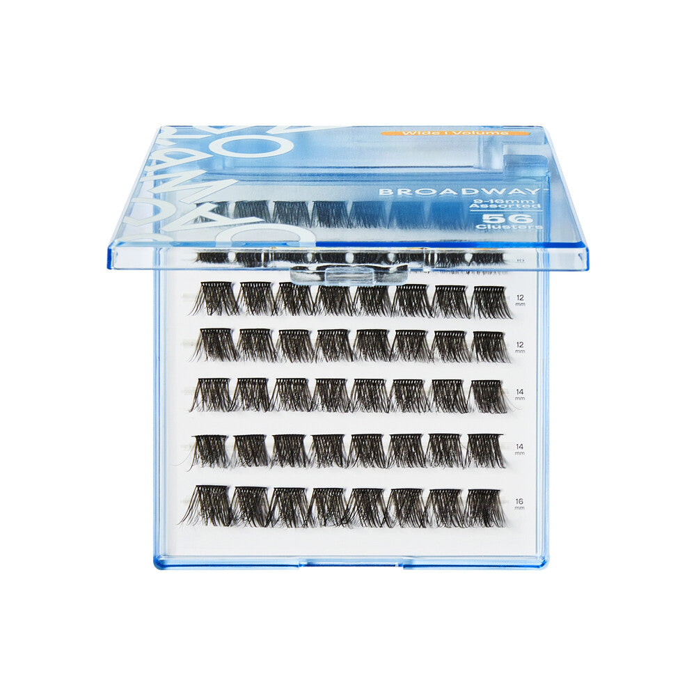 Broadway Volume DIY Cluster Full, Fluffy Lash Extensions - (DIY11 - DIY25)