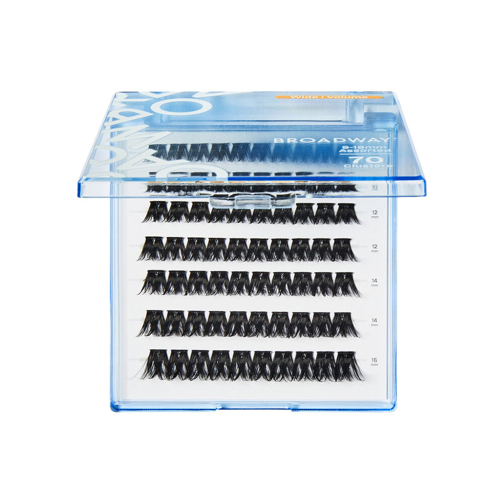 Broadway Volume DIY Cluster Full, Fluffy Lash Extensions - (DIY11 - DIY25)