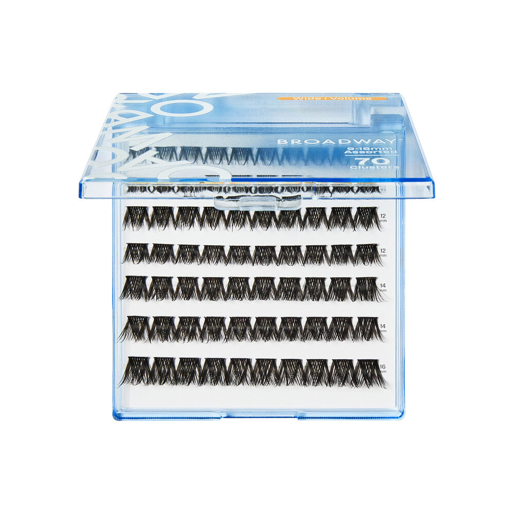 Broadway Volume DIY Cluster Full, Fluffy Lash Extensions - (DIY11 - DIY25)