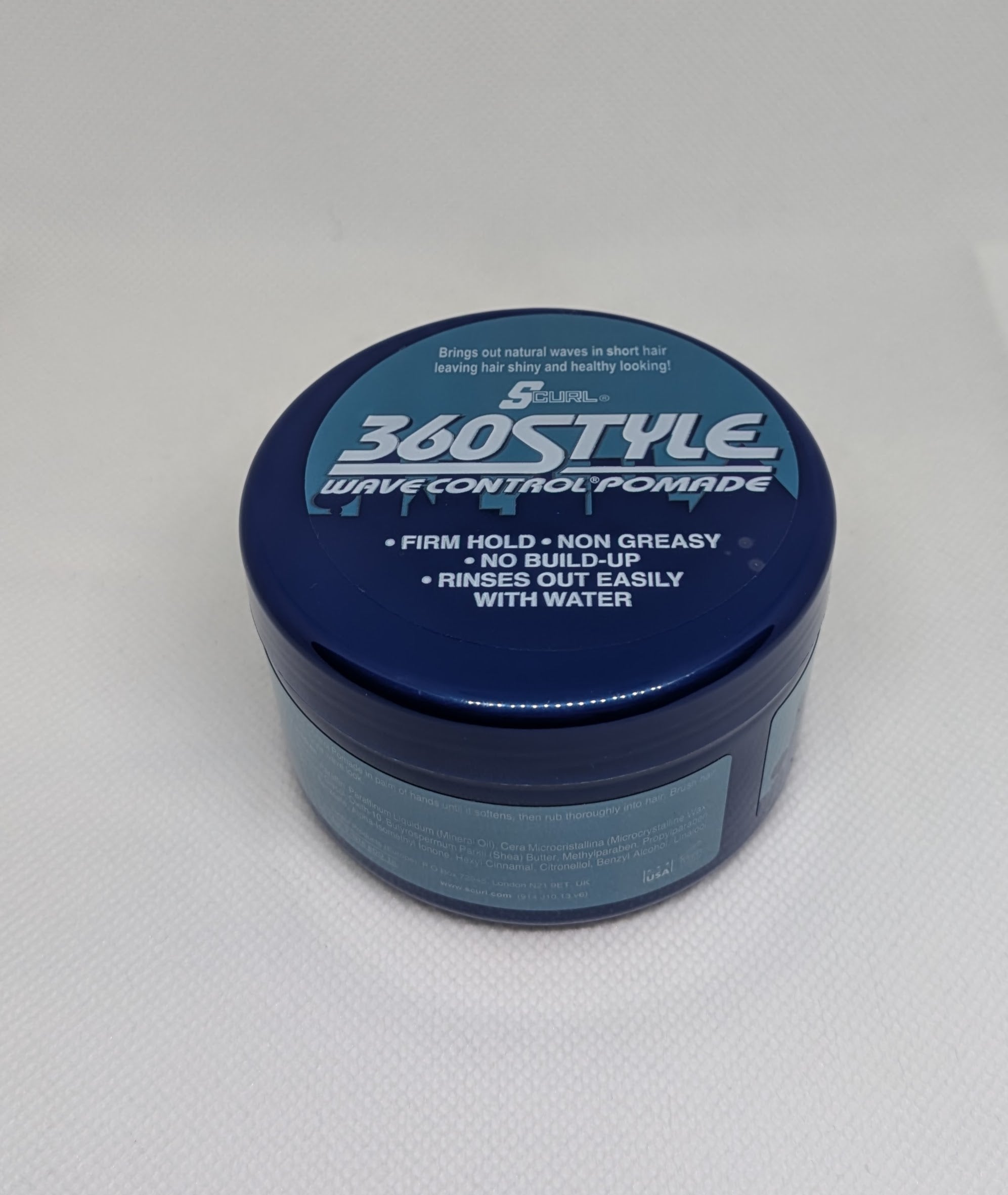 SCurl 360 Style Wave Control Pomade - 3oz