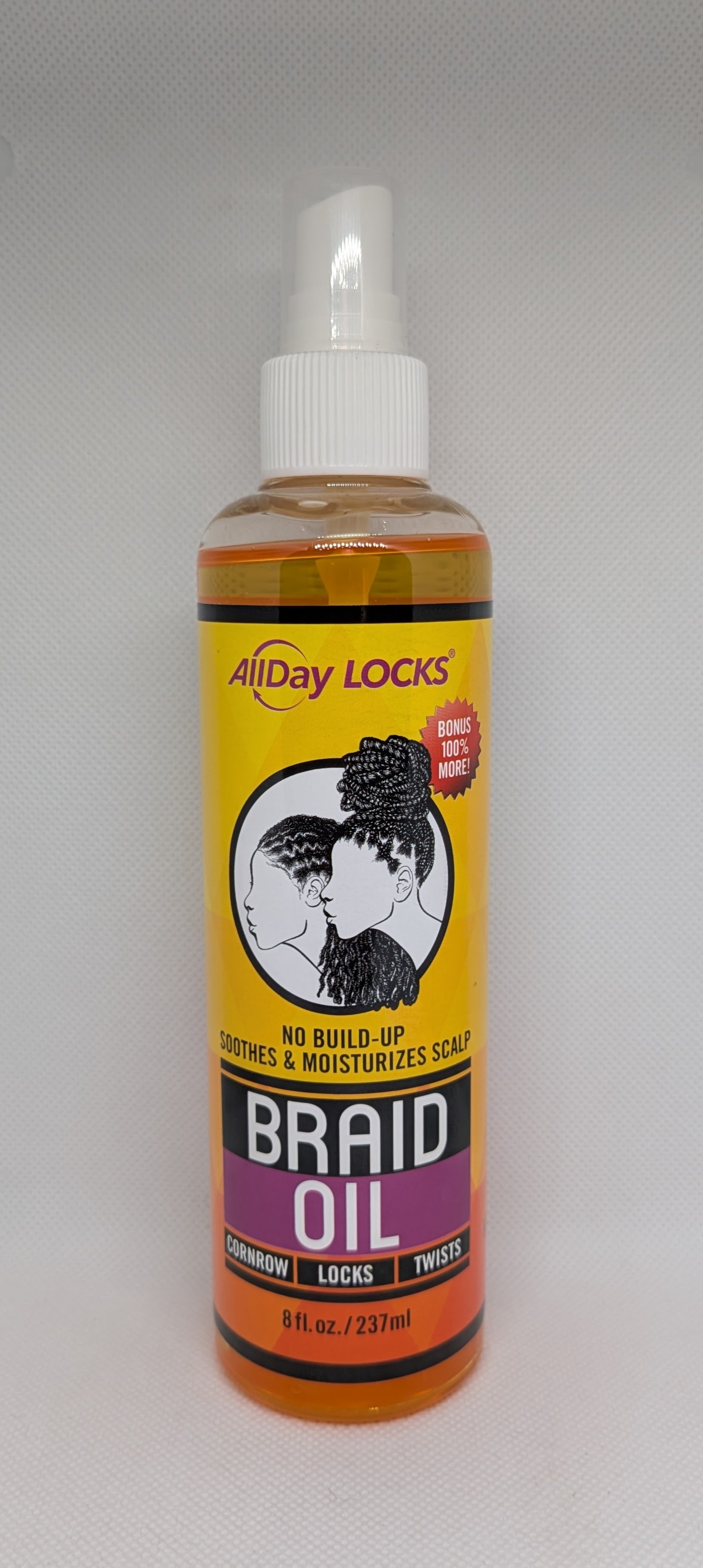 AllDay Locks Braid Oil - 8oz
