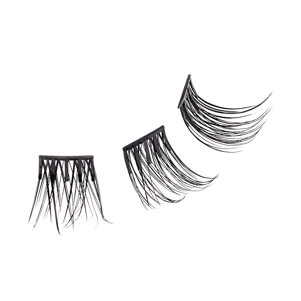 iEnvy Press & Go Press-On Pre-Glued Lash Clusters - Every Day Natural 01