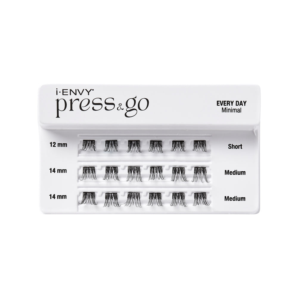 iEnvy Press & Go Press-On Pre-Glued Lash Clusters - Every Day Minimal 03