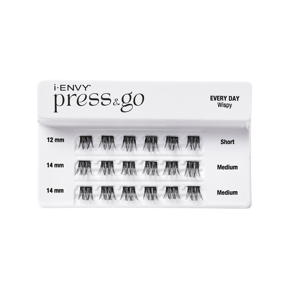 iEnvy Press & Go Press-On Pre-Glued Lash Clusters - Every Day Wispy 04