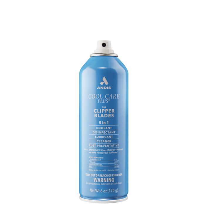 Andis Cool Care Plus Coolant, Disinfectant, Lubricant, & Rust-Preventative Cleaning Spray