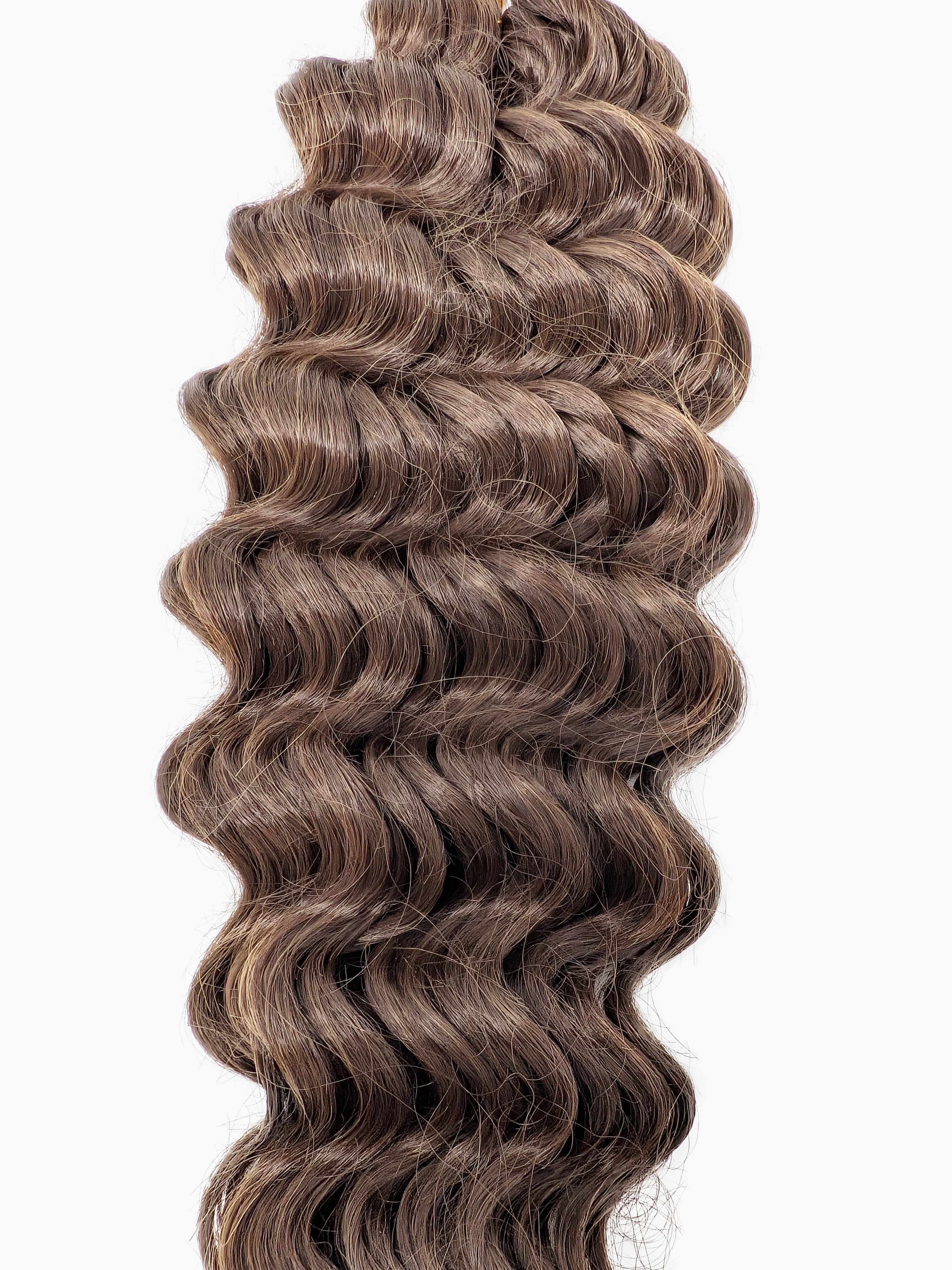 The Scarlet Human Hair Blended Bulk Hair French Deep Wave