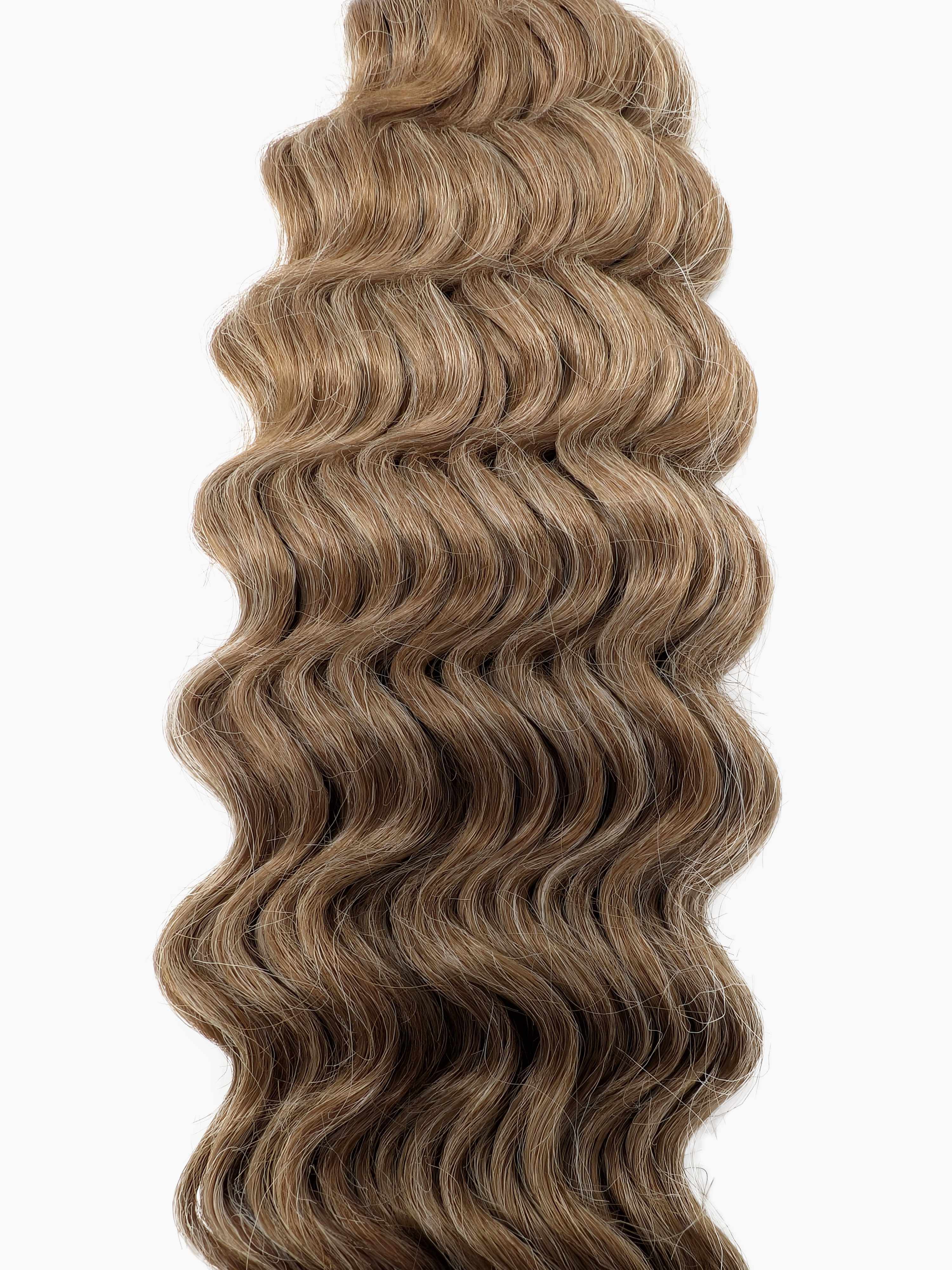 The Scarlet Human Hair Blended Bulk Hair French Deep Wave