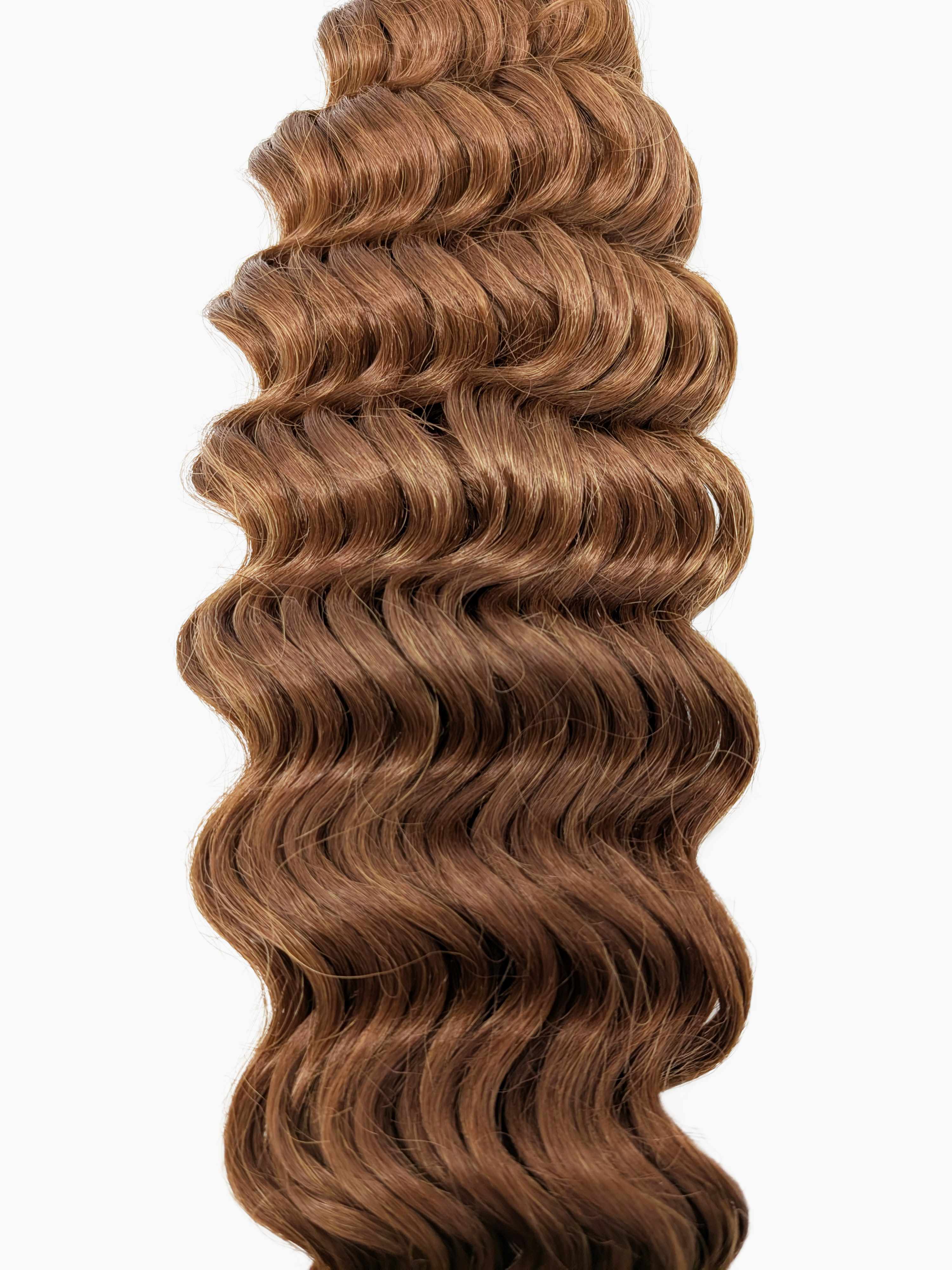 The Scarlet Human Hair Blended Bulk Hair French Deep Wave