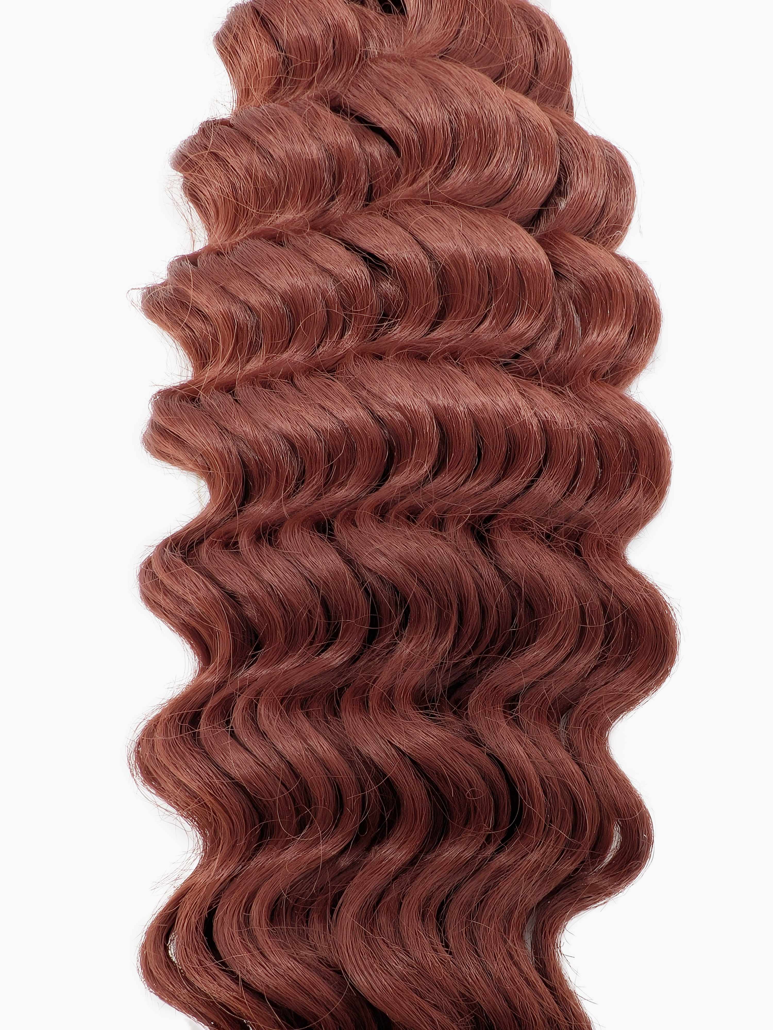The Scarlet Human Hair Blended Bulk Hair French Deep Wave