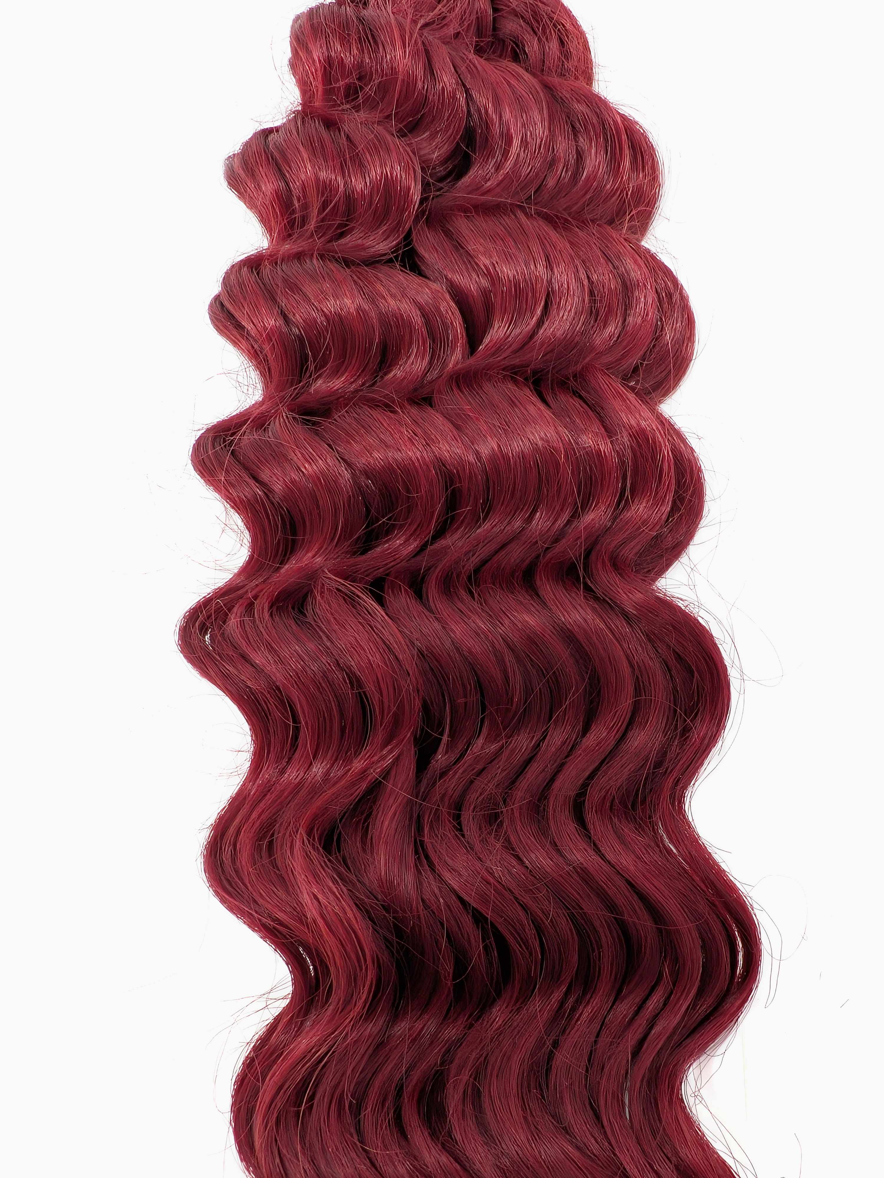 The Scarlet Human Hair Blended Bulk Hair French Deep Wave