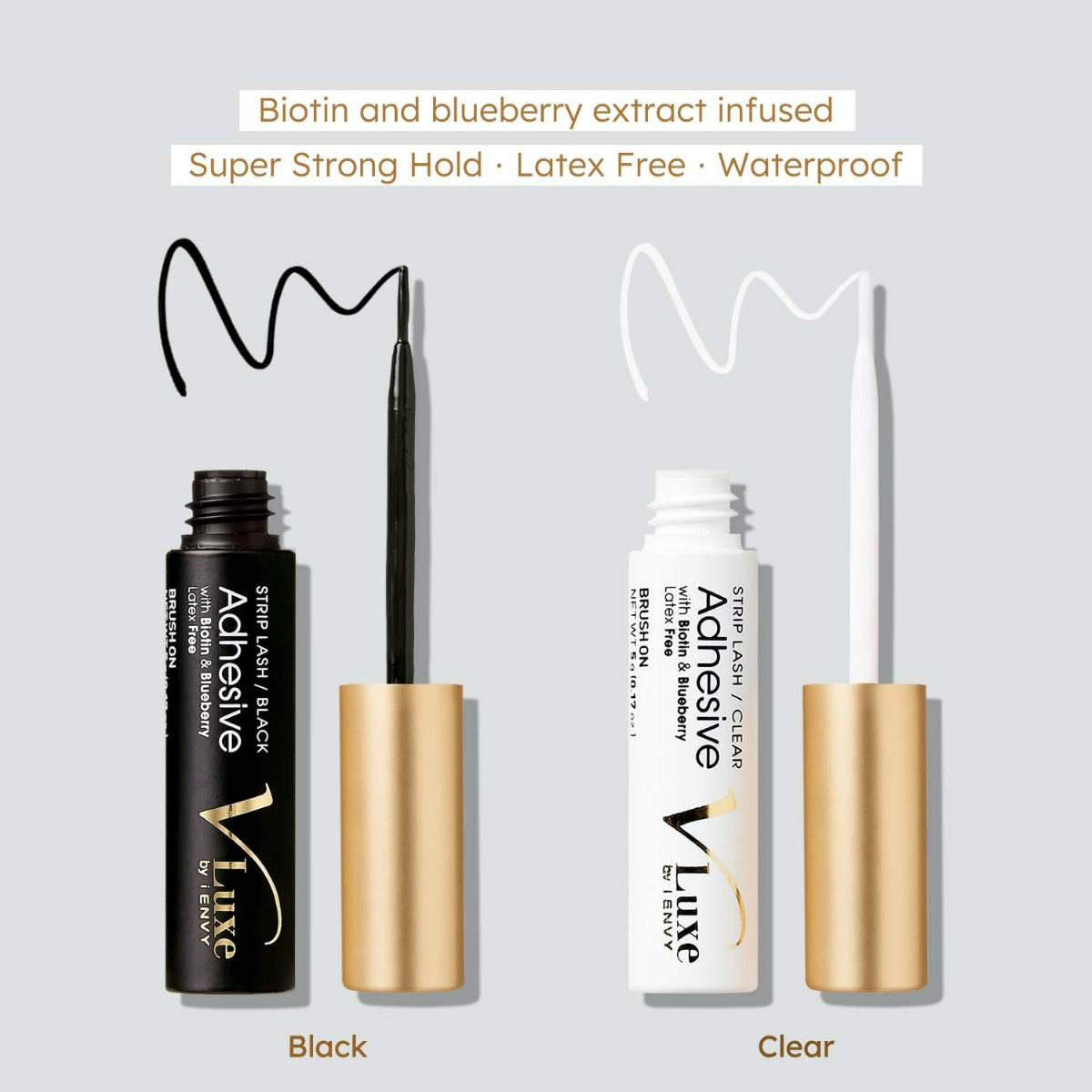 VLuxe Biotin Striplash Adhesive w/Biotin - Clear