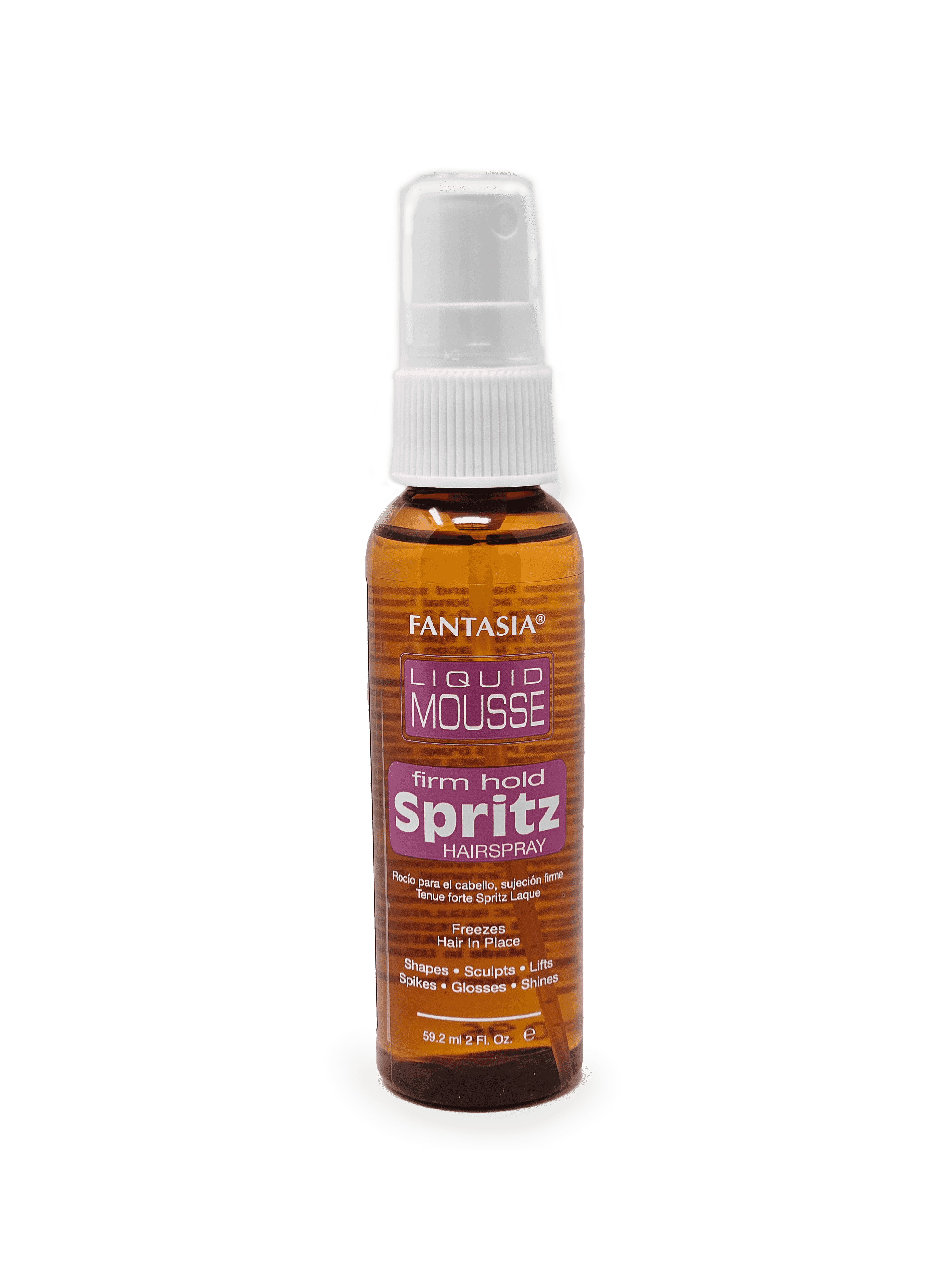iC Fantasia Liquid Mousse Firm Hold Spritz Purple - 2oz
