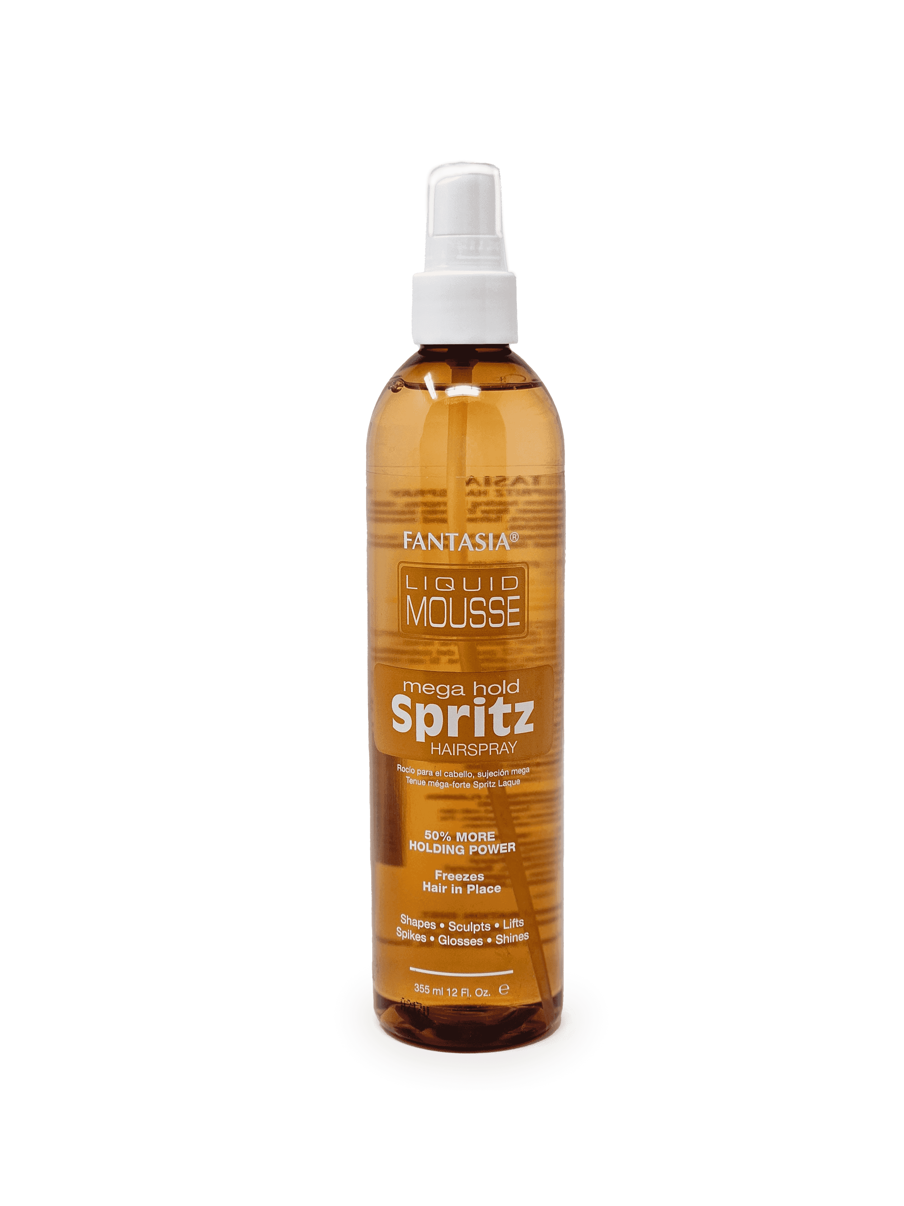 iC Fantasia Liquid Mousse Mega Hold Spritz Gold - 12oz