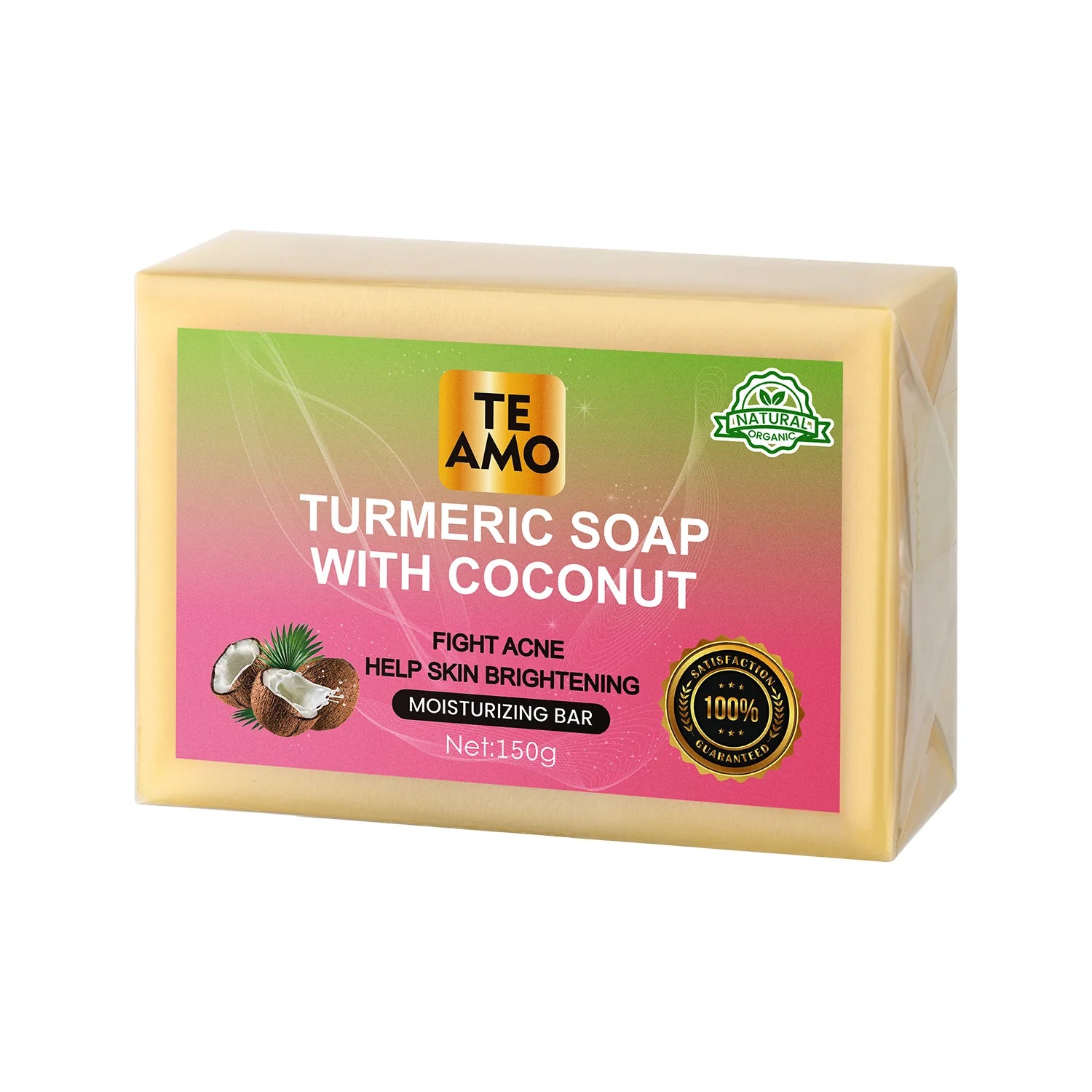 Te Amo Turmeric Soap with Coconut