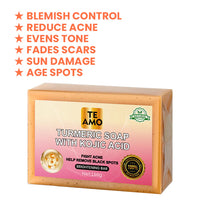 Te Amo Turmeric Soap with Kojic Acid