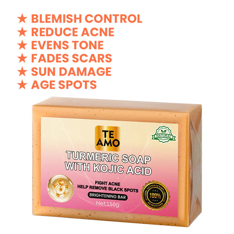 Te Amo Turmeric Soap with Kojic Acid