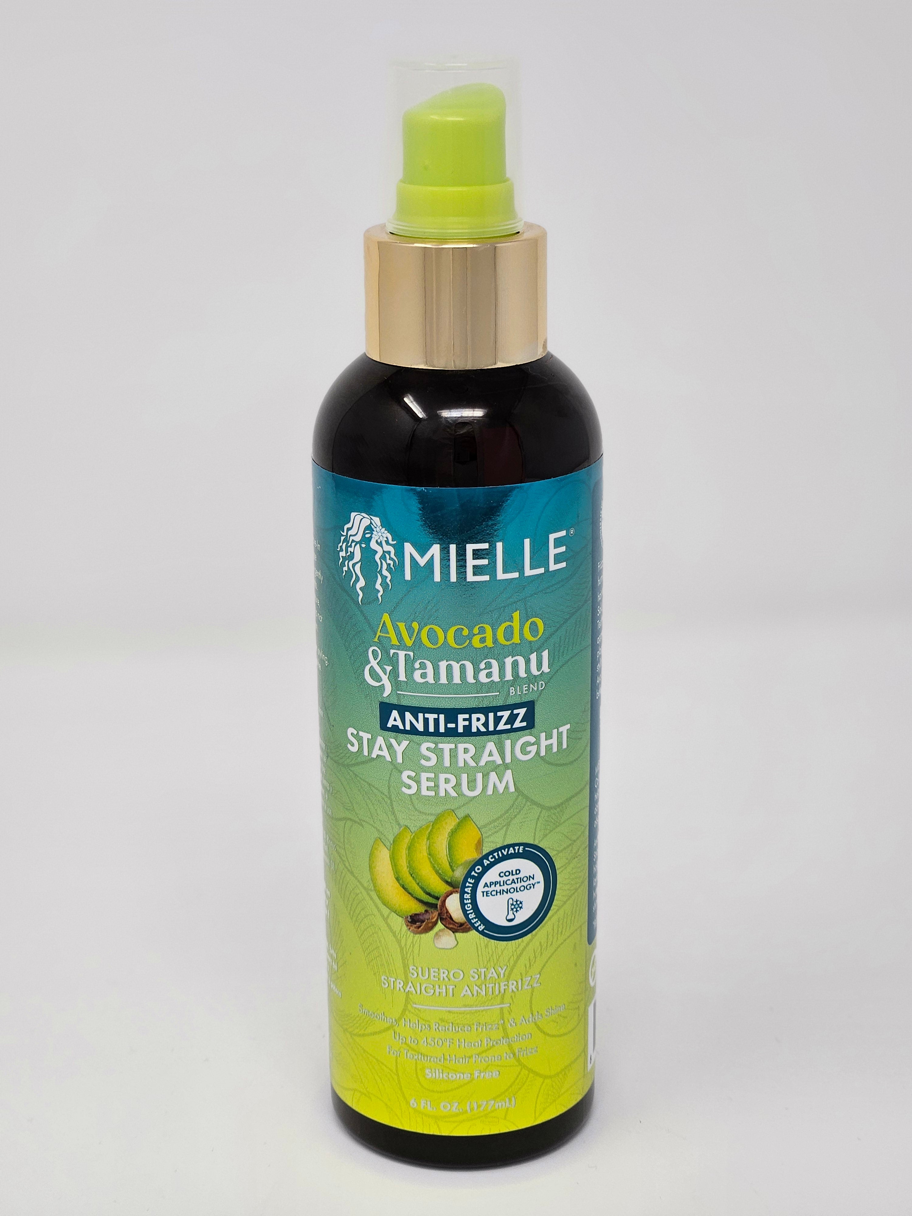 Mielle Avocado & Tamanu Anti-Frizz Stay Straight Serum - 6oz