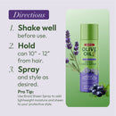 ORS Olive Oil Braidzone Braid Sheen Spray for Hair & Scalp Nourishment - 10oz