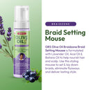 ORS Olive Oil Braidzone Braid Setting Mousse - 7oz