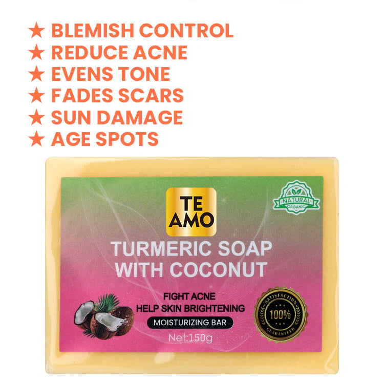 Te Amo Turmeric Soap with Coconut