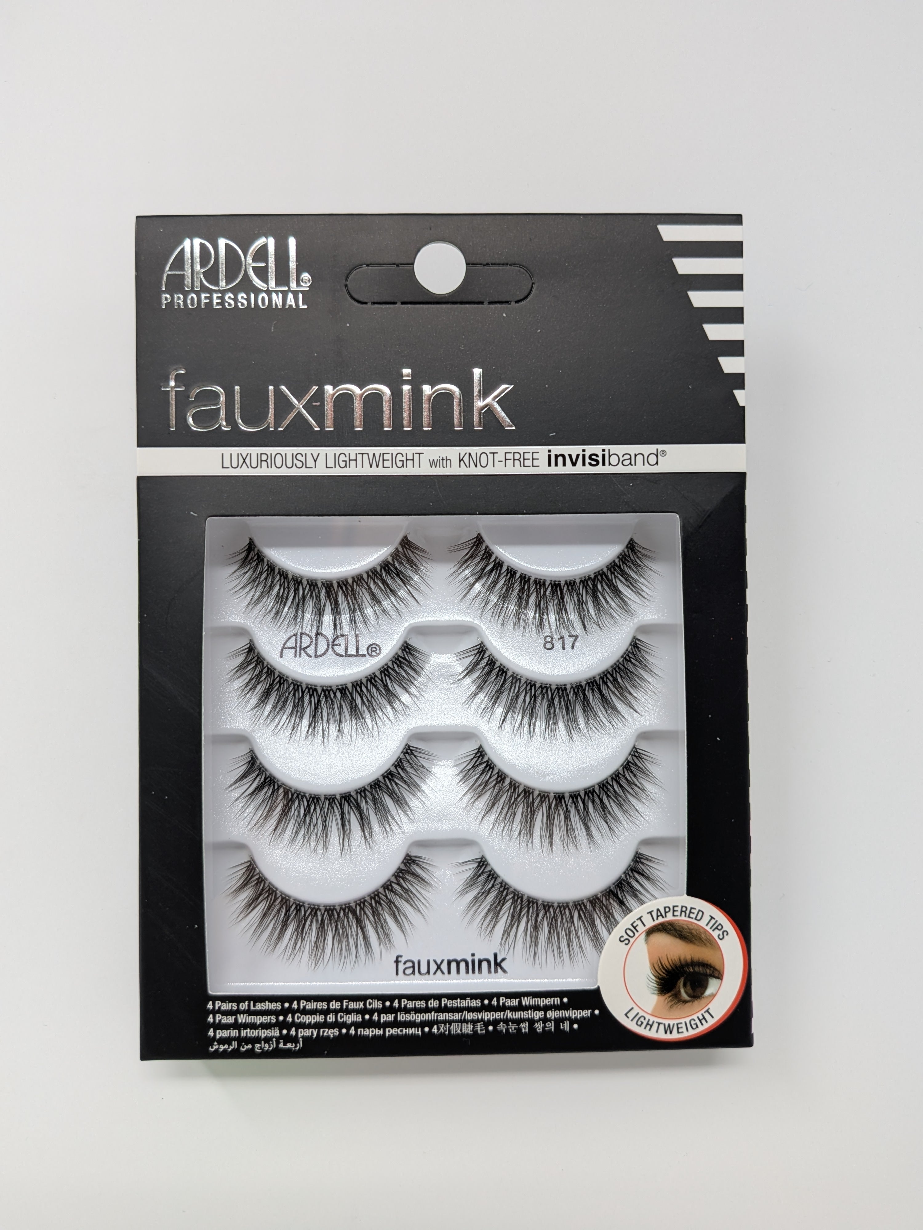 Ardell Fauxmink Lashes 817 Invisiband Multipack