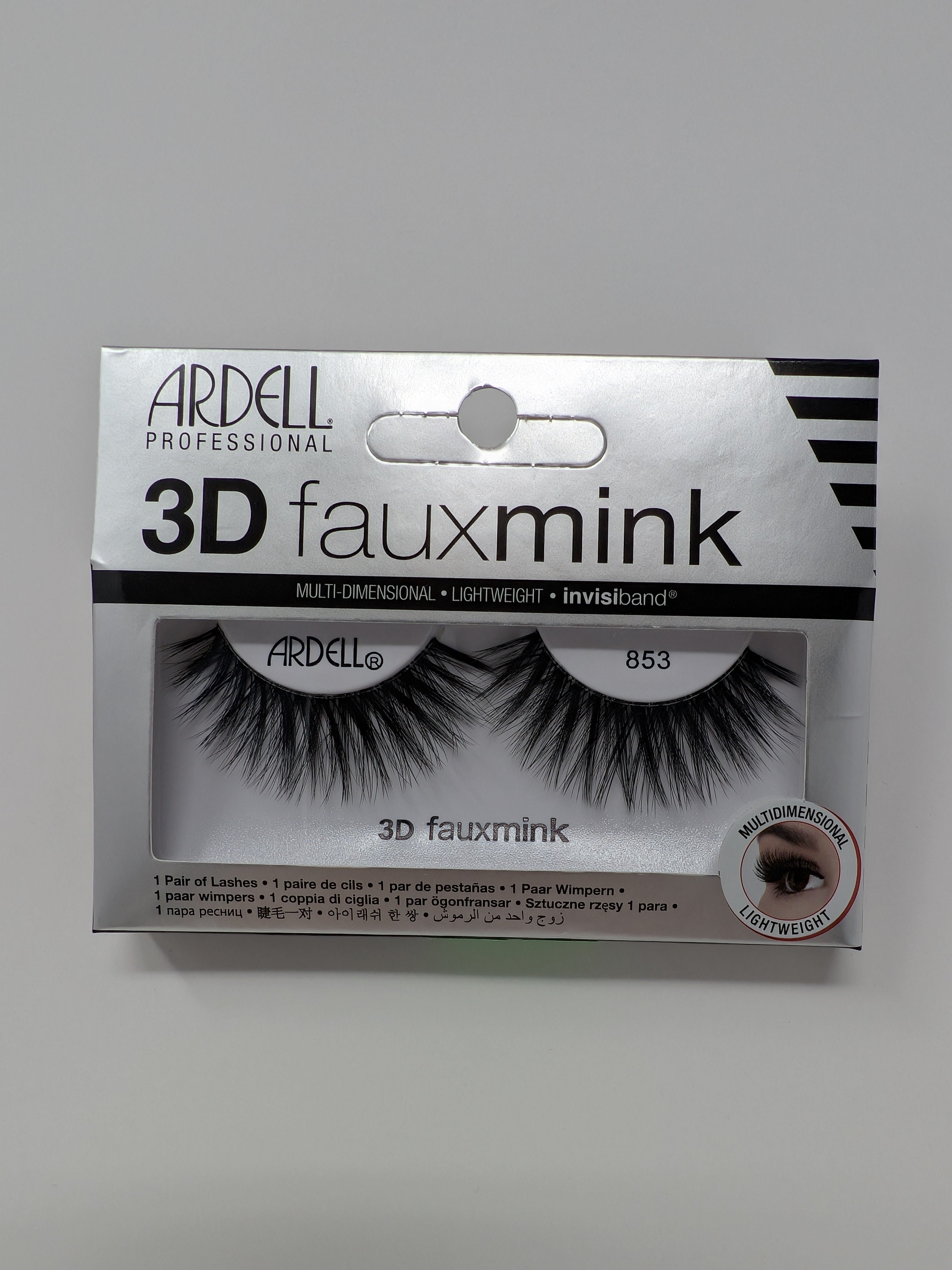 Ardell 3D Fauxmink 853 Lashes Invisiband