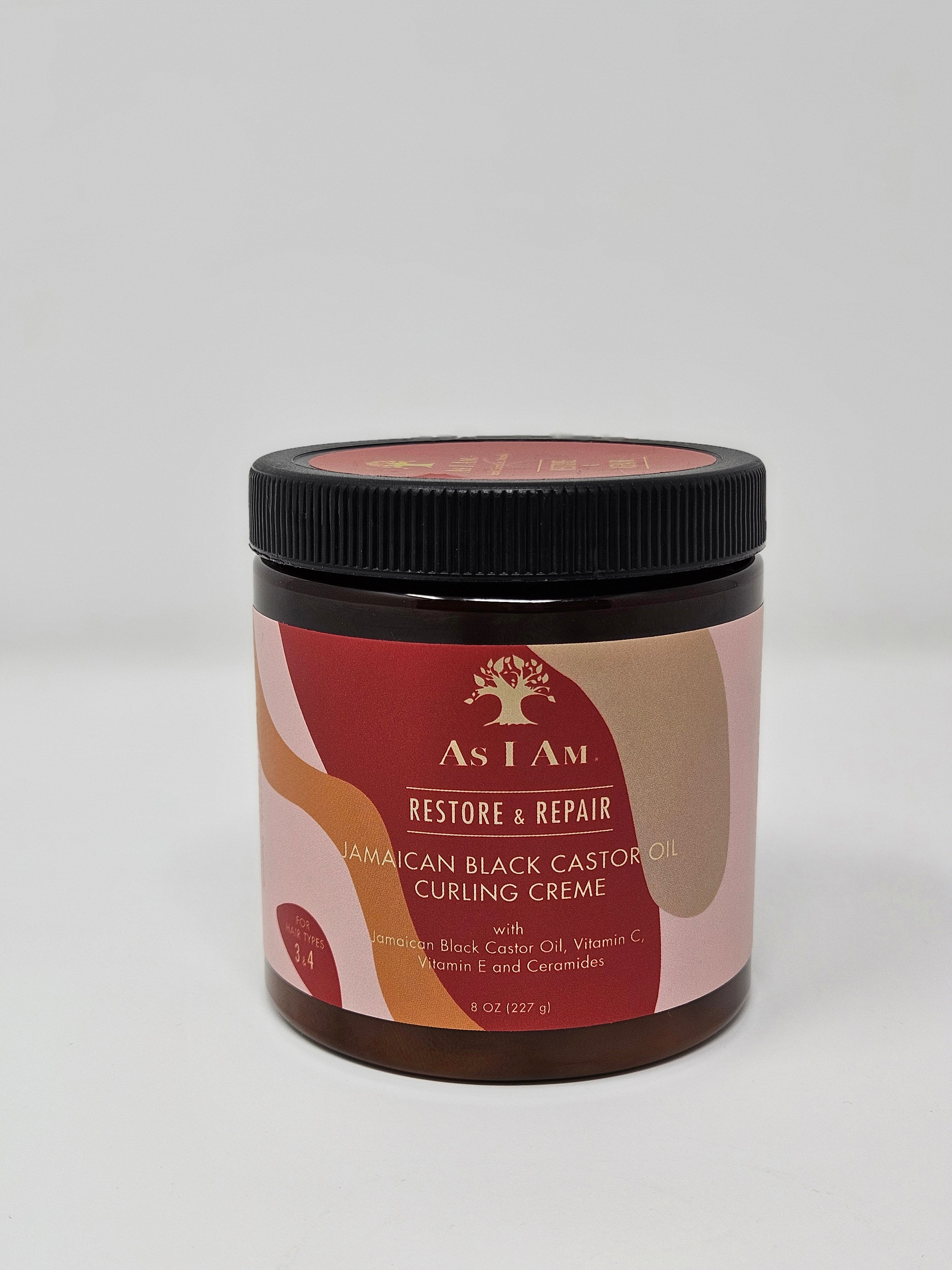 As I Am Jamaican Black Castor Oil Curling Creme - 8oz