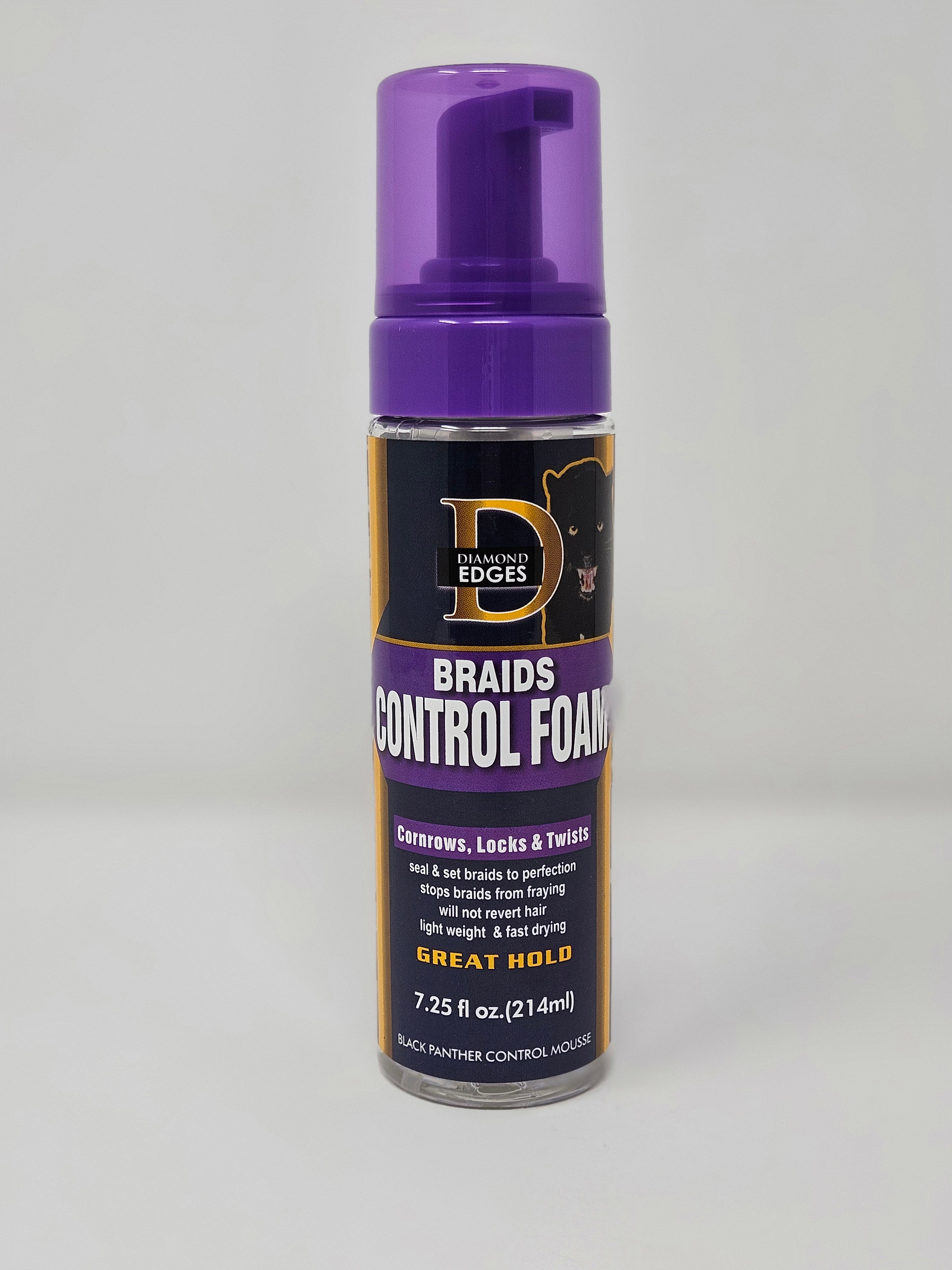 Black Panther Braids Control Foam