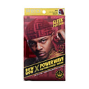 Red by Kiss BOW WOW X Powerwave Pattern Velvet Durag