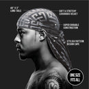 Red by Kiss BOW WOW X Powerwave Pattern Velvet Durag