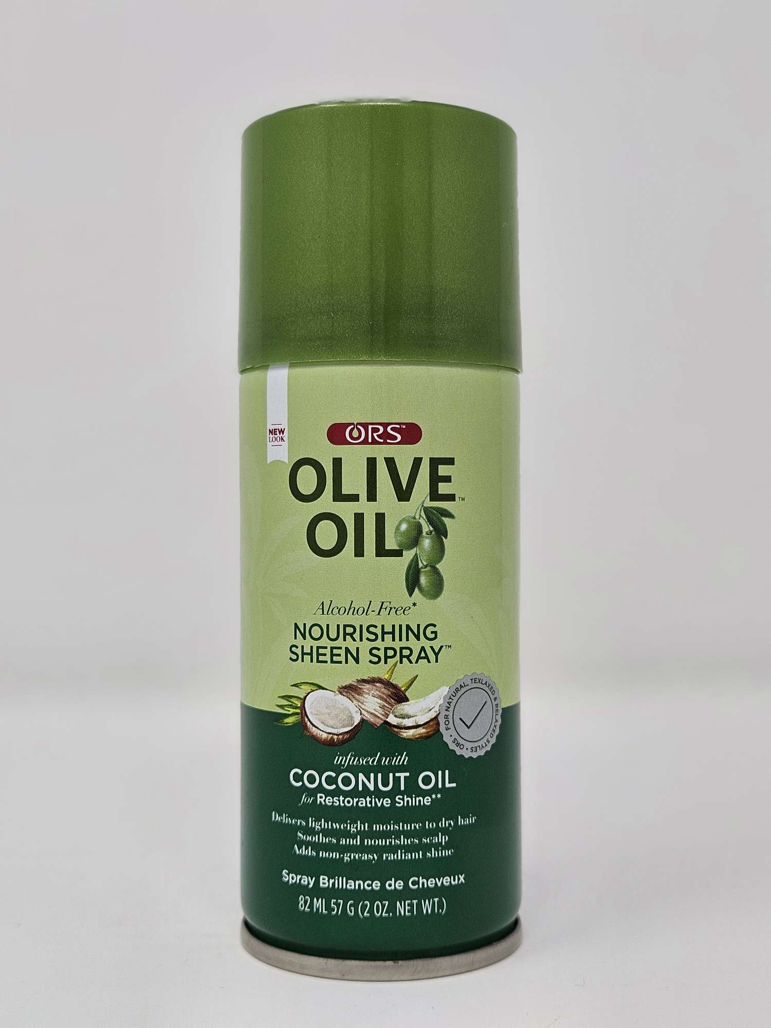 ORS Olive Oil Alcohol-Free Nourishing Sheen Spray with Coconut Oil