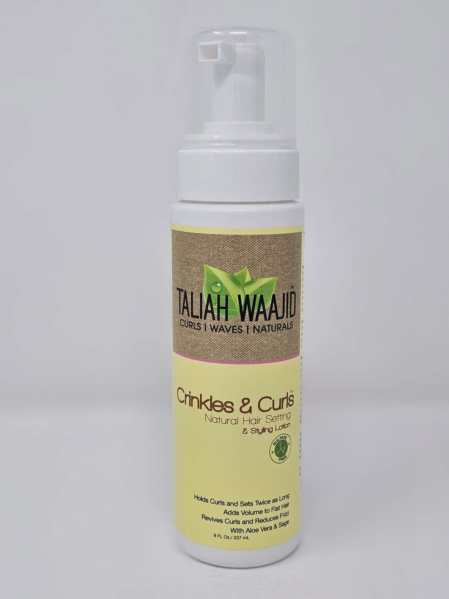 Taliah Waajid Crinkles & Curls Natural Hair Setting & Styling Lotion - 8oz
